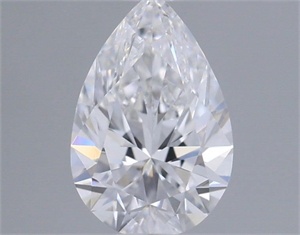 Foto Diamante Natural 0.30 quilates, De pera , Color D, claridad VVS2 y certificado GIA de