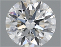 Natural Diamond 0.50 Carats, Round with Excellent Cut, H Color, SI1 Clarity and Certified by GIA