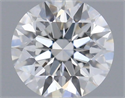 Natural Diamond 0.50 Carats, Round with Excellent Cut, H Color, SI1 Clarity and Certified by GIA
