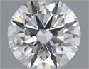 Natural Diamond 0.40 Carats, Round with Excellent Cut, F Color, SI1 Clarity and Certified by GIA