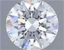 Diamante Natural 0.50 quilates, Redondo , Color I, claridad VS2 y certificado GIA