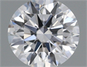 Diamante Natural 0.43 quilates, Redondo , Color D, claridad SI1 y certificado GIA
