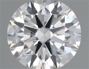 Foto Diamante Natural 0.42 quilates, Redondo , Color G, claridad SI1 y certificado GIA de