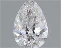 Diamante Natural 0.30 quilates, De pera , Color E, claridad VS1 y certificado GIA