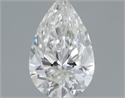 Natural Diamond 0.40 Carats, Pear with  Cut, H Color, VS2 Clarity and Certified by GIA
