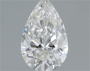 Picture of Natural Diamond 0.40 Carats, Pear with  Cut, H Color, VS2 Clarity and Certified by GIA