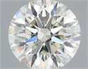 Natural Diamond 0.40 Carats, Round with Excellent Cut, K Color, SI1 Clarity and Certified by GIA