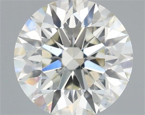 Foto Diamante Natural 0.40 quilates, Redondo , Color K, claridad SI1 y certificado GIA de