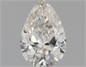 Natural Diamond 0.50 Carats, Pear with  Cut, H Color, SI2 Clarity and Certified by GIA