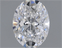 Diamante Natural 0.50 quilates, Ovalado , Color D, claridad VS2 y certificado GIA
