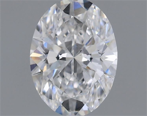 Foto Diamante Natural 0.50 quilates, Ovalado , Color D, claridad VS2 y certificado GIA de