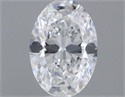 Natural Diamond 0.30 Carats, Oval with  Cut, E Color, SI2 Clarity and Certified by GIA