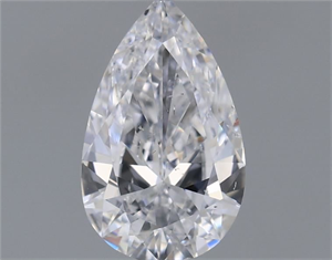 Foto Diamante Natural 0.80 quilates, De pera , Color D, claridad SI1 y certificado GIA de