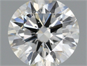 Natural Diamond 0.76 Carats, Round with Excellent Cut, H Color, SI1 Clarity and Certified by IGI