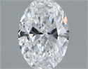 Diamante Natural 0.40 quilates, Ovalado , Color D, claridad VS1 y certificado GIA