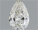 Diamante Natural 0.42 quilates, De pera , Color H, claridad VVS2 y certificado IGI