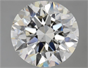 Natural Diamond 3.20 Carats, Round with Excellent Cut, I Color, VS2 Clarity and Certified by GIA