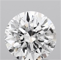 Diamante Natural 1.76 quilates, Redondo , Color D, claridad I1 y certificado GIA