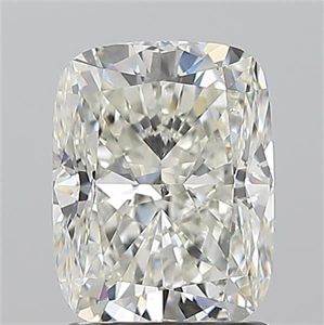 Picture of Natural Diamond 1.70 Carats, Cushion with  Cut, I Color, SI1 Clarity and Certified by GIA