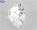 Natural Diamond 1.01 Carats, Pear with  Cut, D Color, SI1 Clarity and Certified by GIA