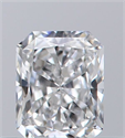 Natural Diamond 0.30 Carats, Radiant with  Cut, E Color, VVS2 Clarity and Certified by GIA