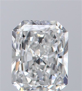 Picture of Natural Diamond 0.31 Carats, Radiant with  Cut, F Color, VVS2 Clarity and Certified by GIA