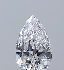 Foto Diamante Natural 0.31 quilates, De pera , Color D, claridad VS1 y certificado GIA de