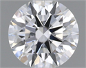 Diamante Natural 0.47 quilates, Redondo , Color F, claridad VVS2 y certificado GIA