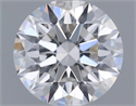 Natural Diamond 0.40 Carats, Round with Excellent Cut, E Color, SI1 Clarity and Certified by GIA