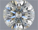 Natural Diamond 0.59 Carats, Round with Excellent Cut, L Color, VS2 Clarity and Certified by GIA