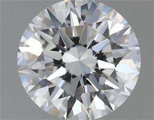 Picture of Natural Diamond 0.70 Carats, Round with Excellent Cut, F Color, SI1 Clarity and Certified by GIA