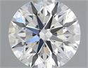 Diamante Natural 0.41 quilates, Redondo , Color I, claridad VVS1 y certificado GIA