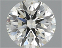 Natural Diamond 0.51 Carats, Round with Excellent Cut, M Color, VVS1 Clarity and Certified by GIA