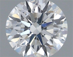 Foto Diamante Natural 0.41 quilates, Redondo , Color E, claridad VS2 y certificado GIA de