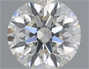 Diamante Natural 0.54 quilates, Redondo , Color K, claridad VS1 y certificado GIA