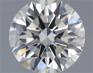 Foto Diamante Natural 0.58 quilates, Redondo , Color L, claridad VVS1 y certificado GIA de