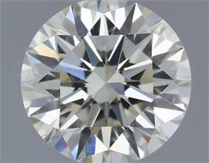 Picture of Natural Diamond 0.58 Carats, Round with Excellent Cut, M Color, VS1 Clarity and Certified by GIA