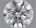 Natural Diamond 0.62 Carats, Round with Excellent Cut, K Color, VVS2 Clarity and Certified by GIA