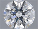 Diamante Natural 0.40 quilates, Redondo , Color I, claridad VS1 y certificado GIA