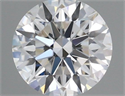 Natural Diamond 0.40 Carats, Round with Excellent Cut, F Color, VS1 Clarity and Certified by GIA