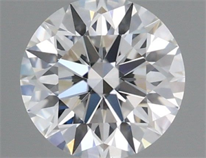 Picture of Natural Diamond 0.40 Carats, Round with Excellent Cut, F Color, VS1 Clarity and Certified by GIA