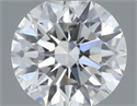 Diamante Natural 0.40 quilates, Redondo , Color F, claridad VVS1 y certificado GIA