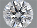 Diamante Natural 0.40 quilates, Redondo , Color E, claridad VVS1 y certificado GIA