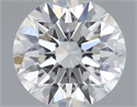 Diamante Natural 0.44 quilates, Redondo , Color F, claridad VVS2 y certificado GIA