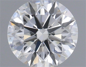 Picture of Natural Diamond 0.42 Carats, Round with Excellent Cut, G Color, VS2 Clarity and Certified by GIA