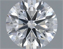 Diamante Natural 0.45 quilates, Redondo , Color E, claridad VVS2 y certificado GIA