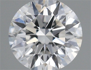 Foto Diamante Natural 0.40 quilates, Redondo , Color F, claridad VVS1 y certificado GIA de