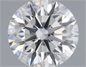 Diamante Natural 0.44 quilates, Redondo , Color F, claridad VVS2 y certificado GIA