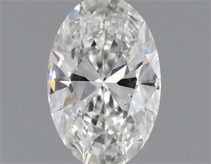 Foto Diamante Natural 0.30 quilates, Ovalado , Color H, claridad VVS2 y certificado GIA de