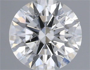 Foto Diamante Natural 0.63 quilates, Redondo , Color I, claridad SI2 y certificado GIA de